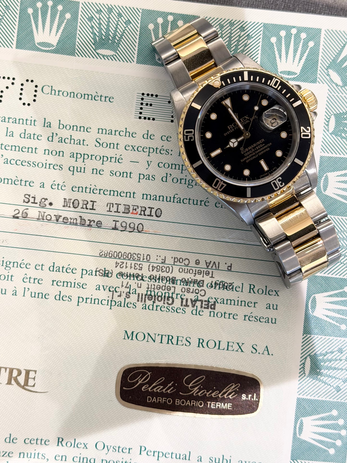 Rolex Submariner 16613