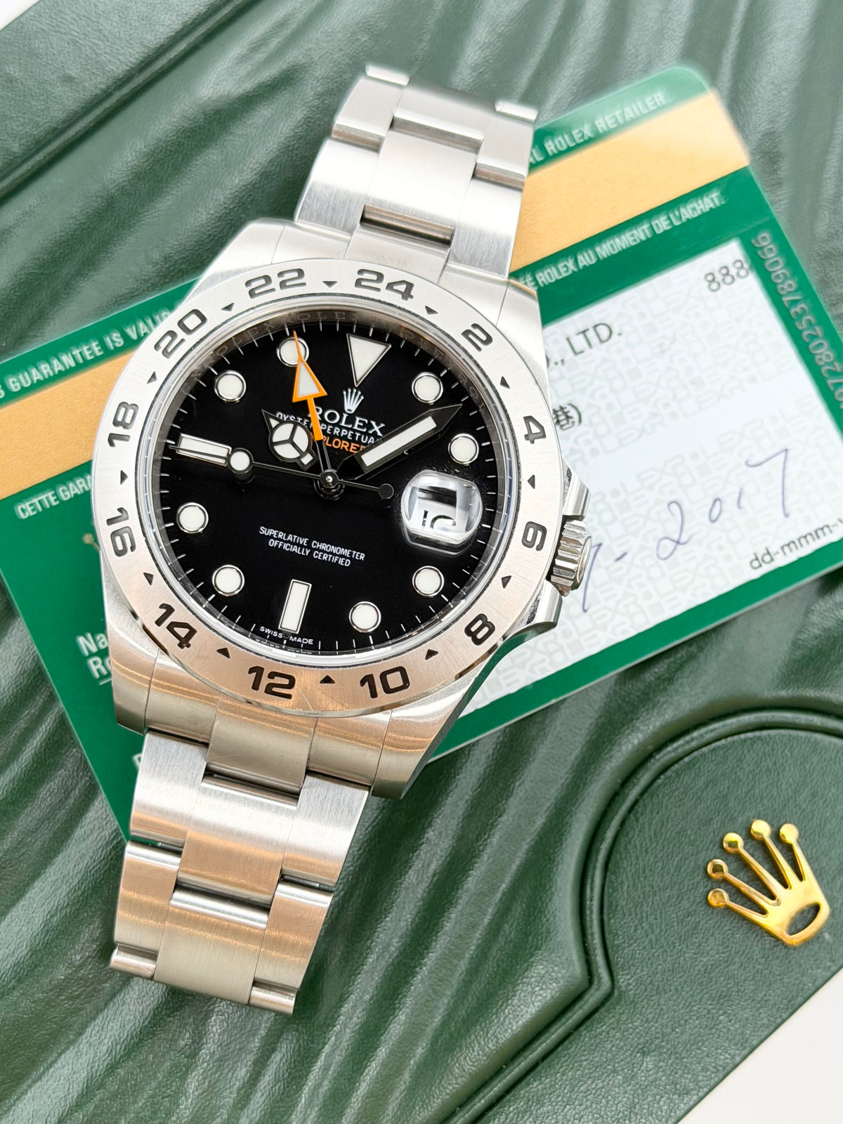 Rolex Explorer II 216570