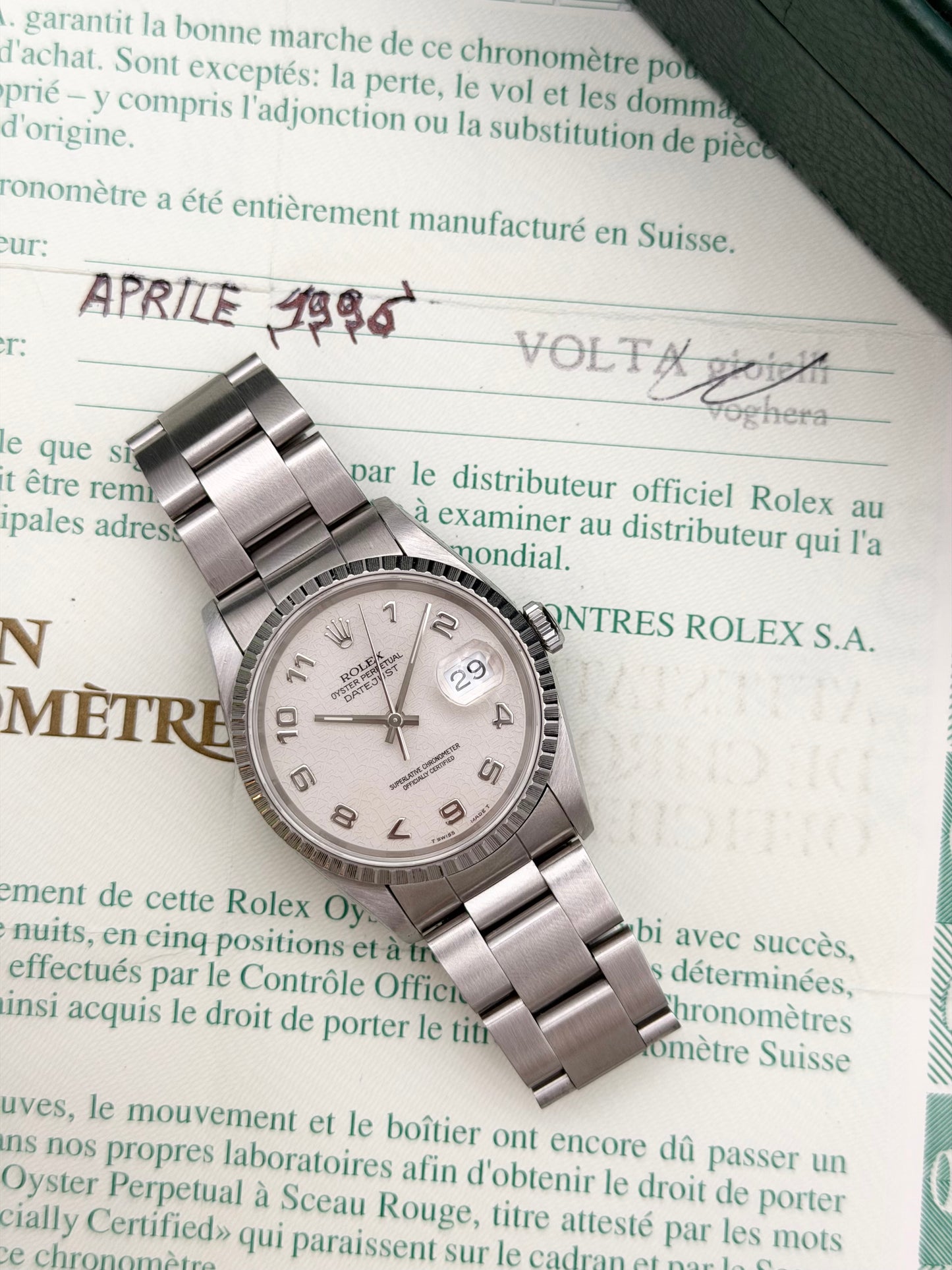 Rolex Datejust 16220