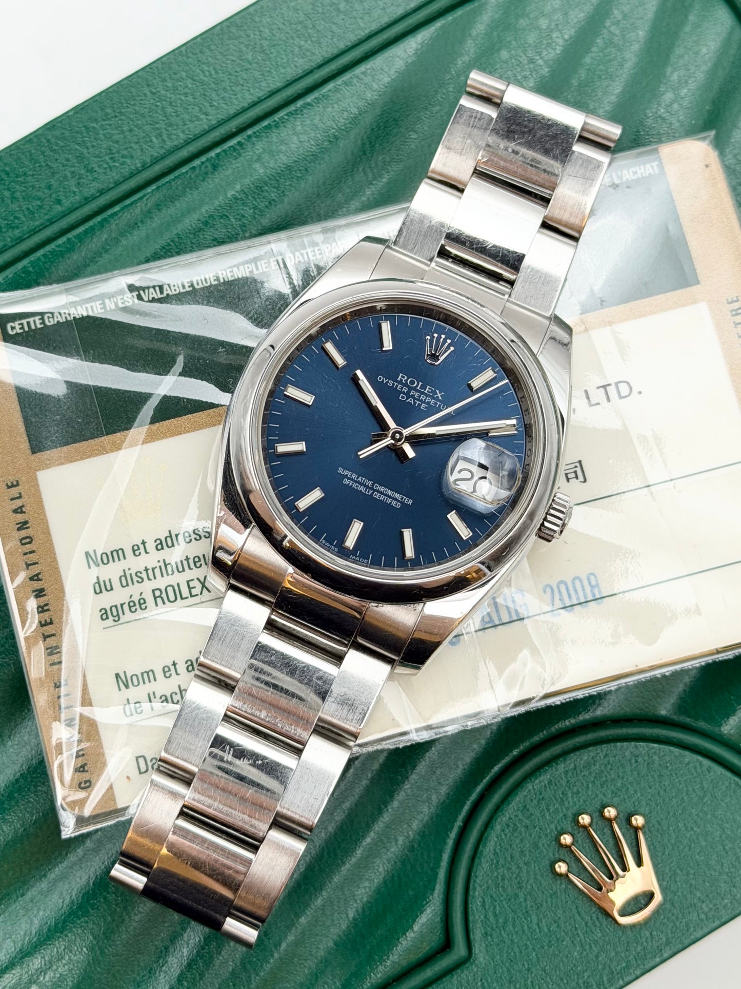 Rolex Date 115200