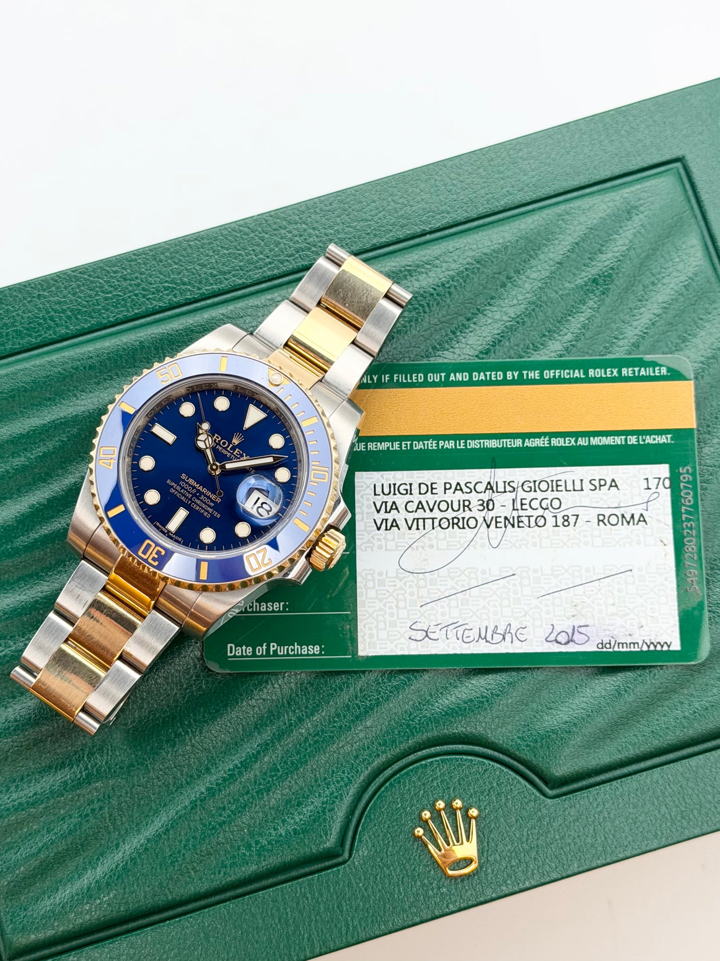 Rolex Submariner 116613LB