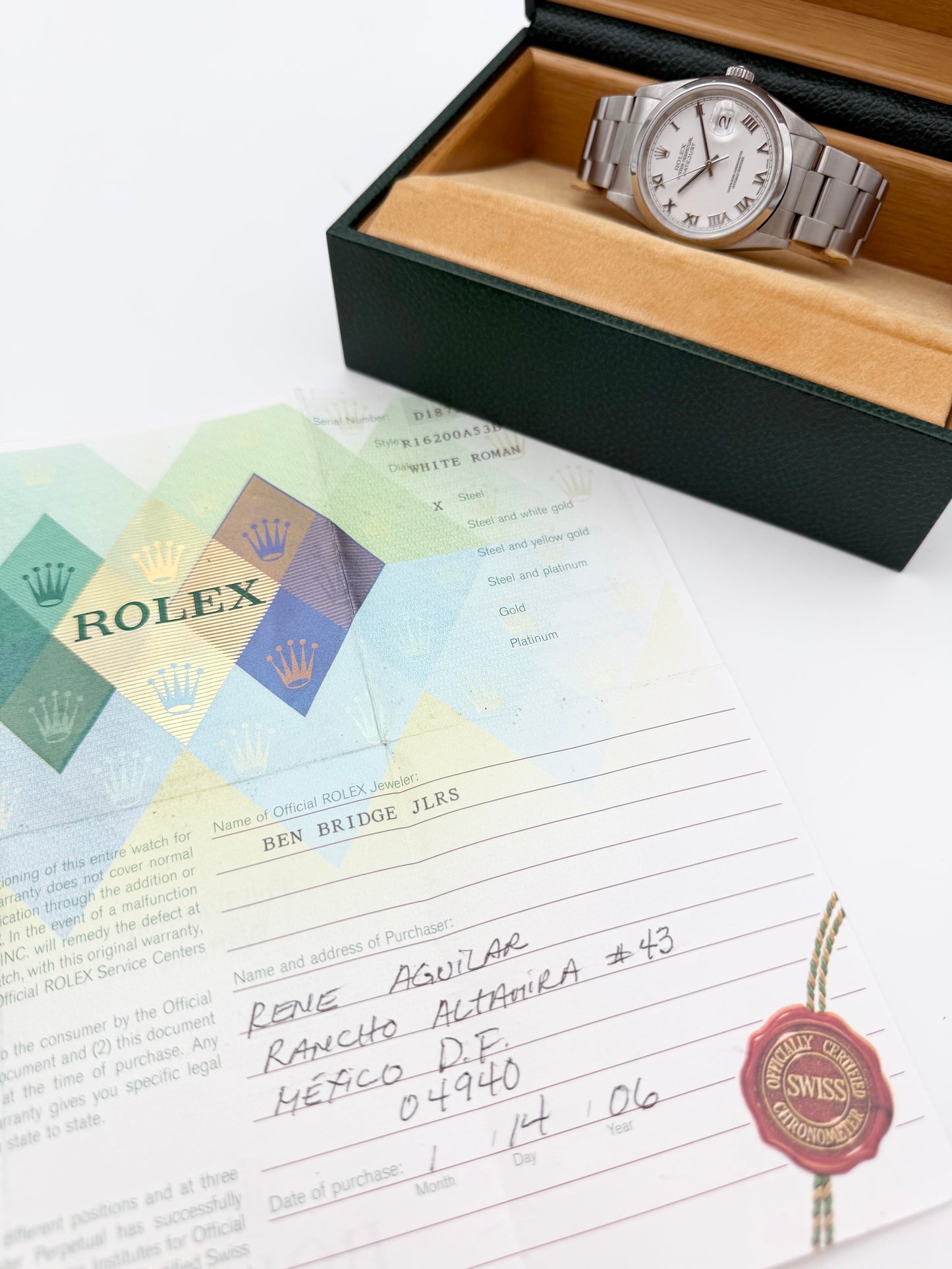Rolex Datejust 16200