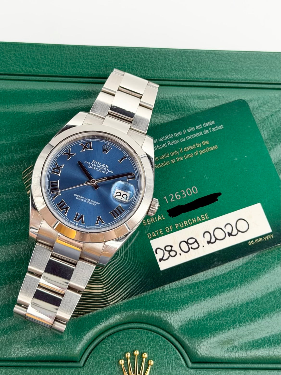Rolex Datejust 41 126300