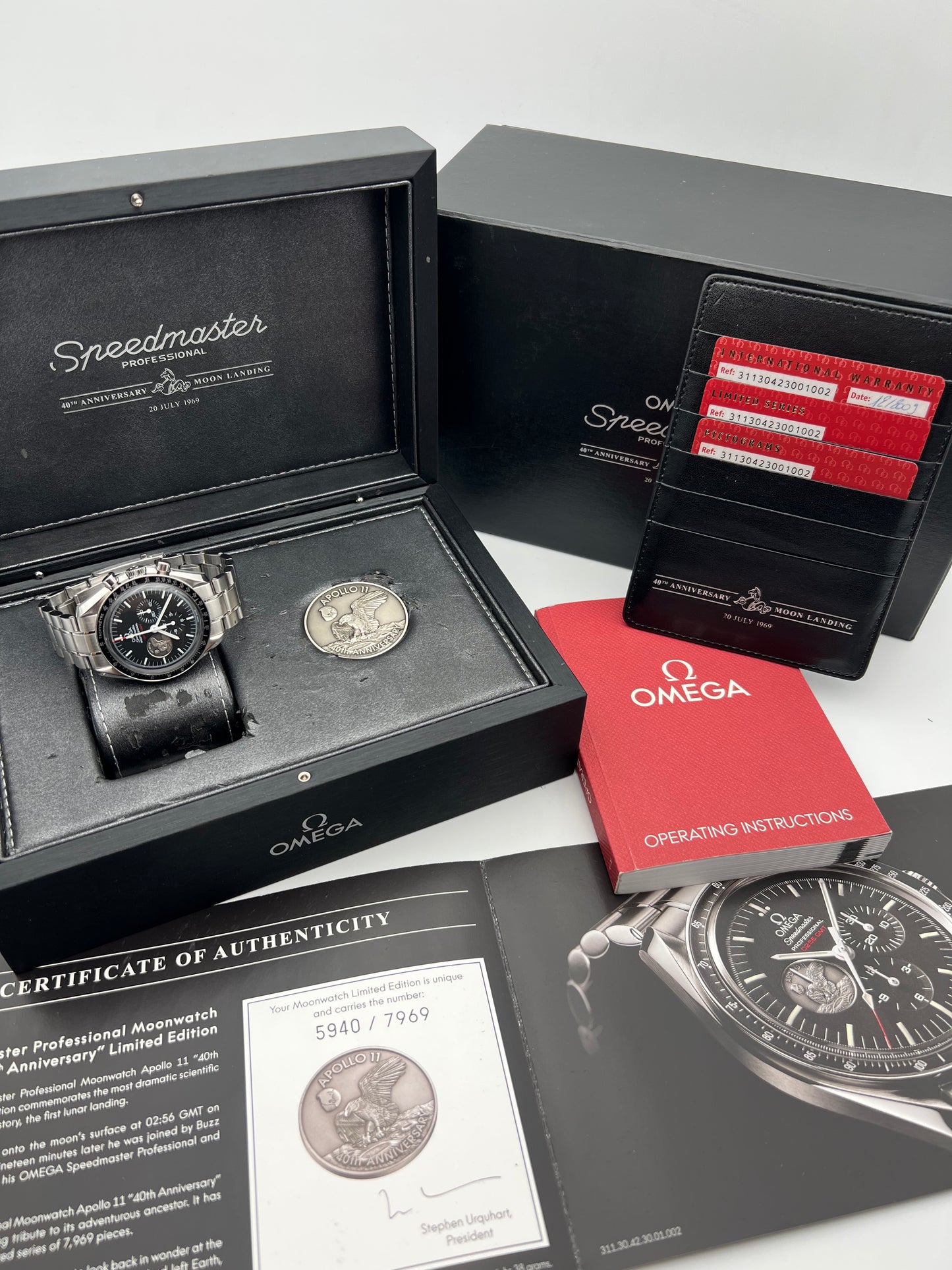 Omega Speedmaster Apollo XI 40th Anniversary