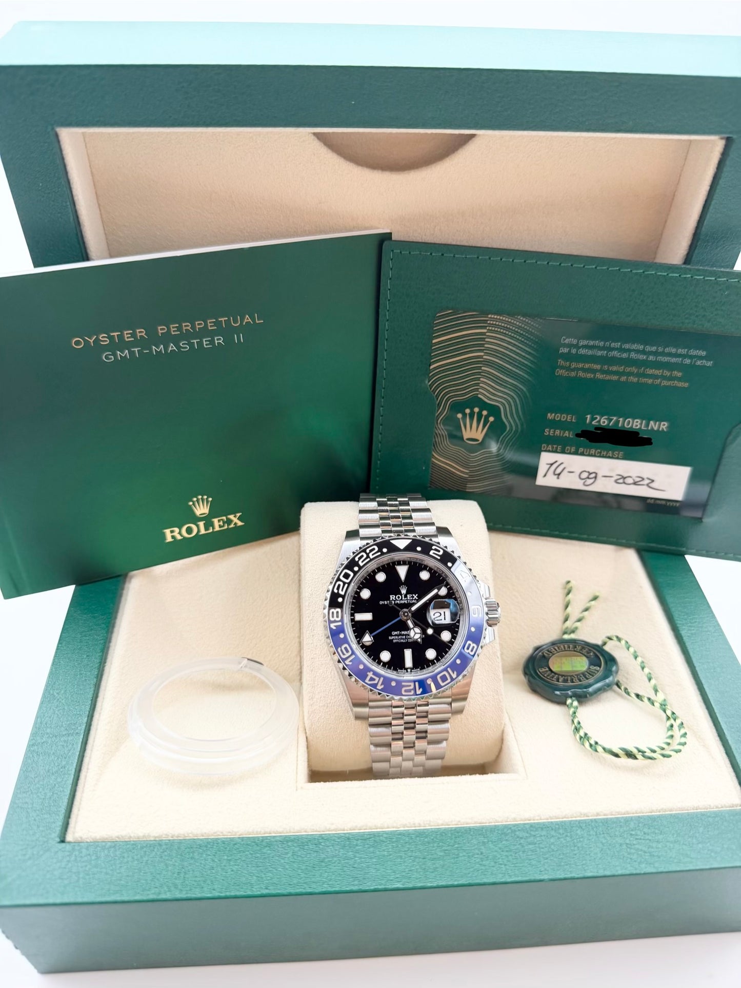 Rolex GMT-Master II 126710BLNR