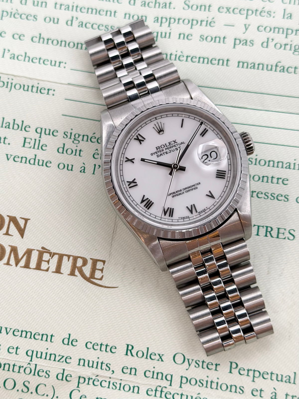 Rolex Datejust 16220