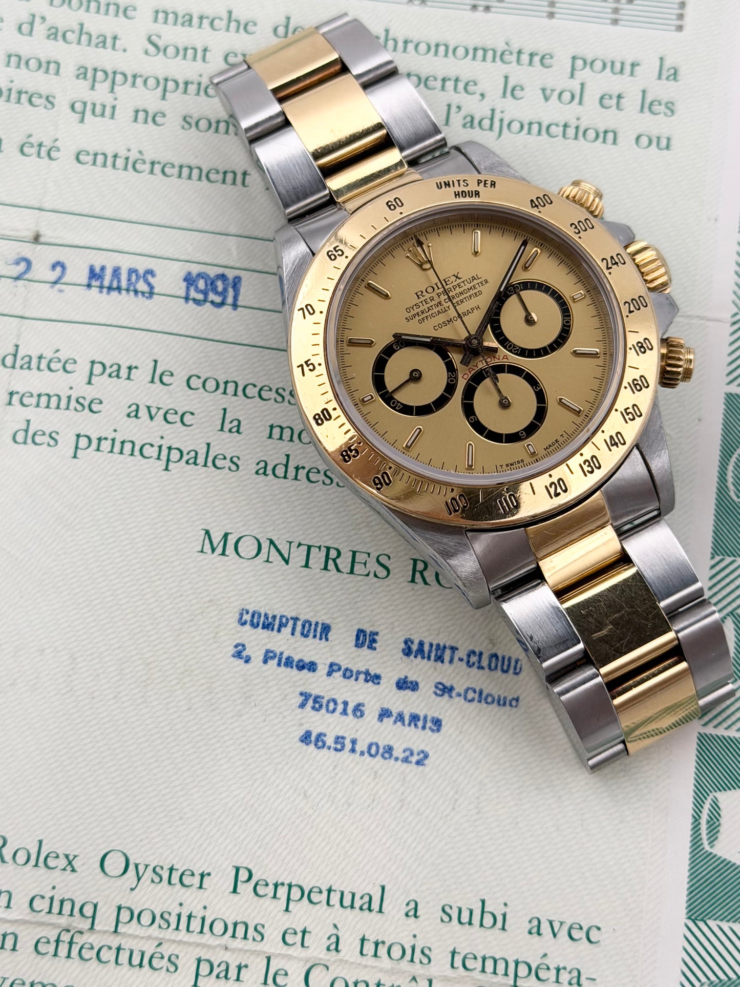 Rolex Daytona 16523 “Floating Dial”