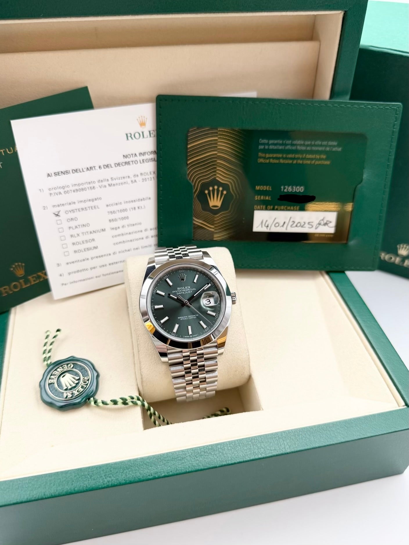 Rolex Datejust 41 126300