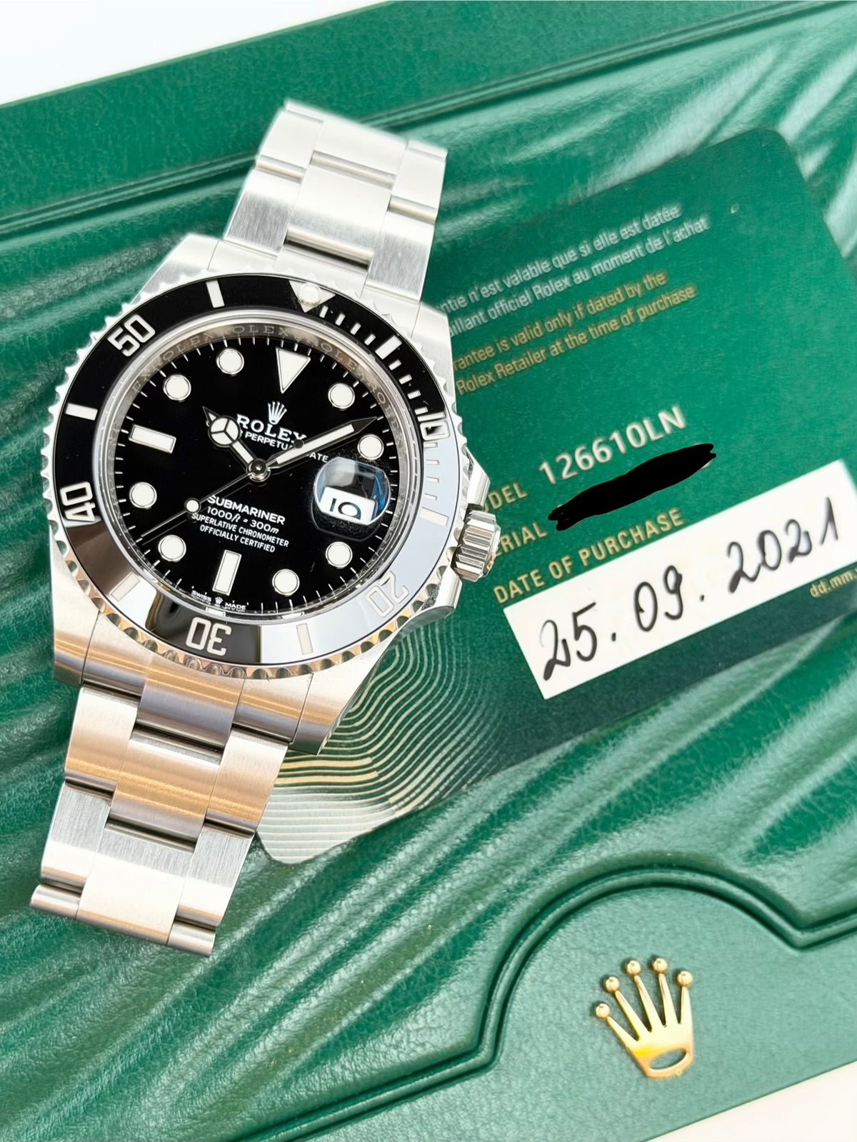 Rolex Submariner 126610LN