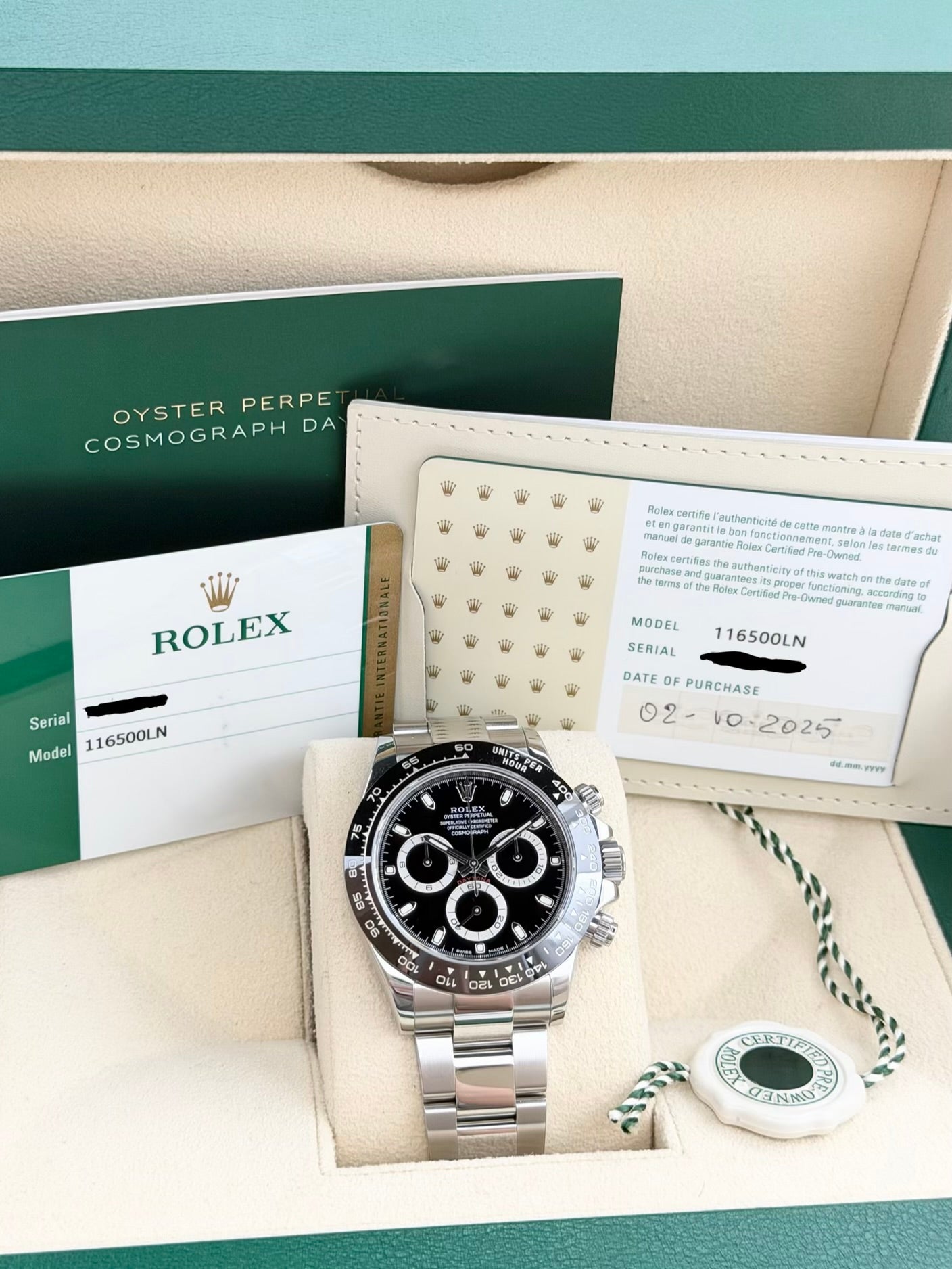 Rolex Daytona 116500LN