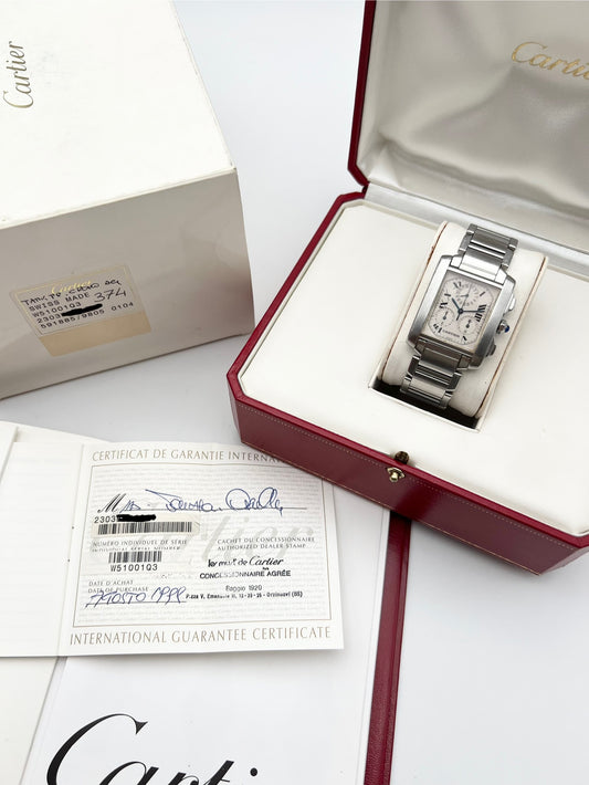 Cartier Tank Francaise