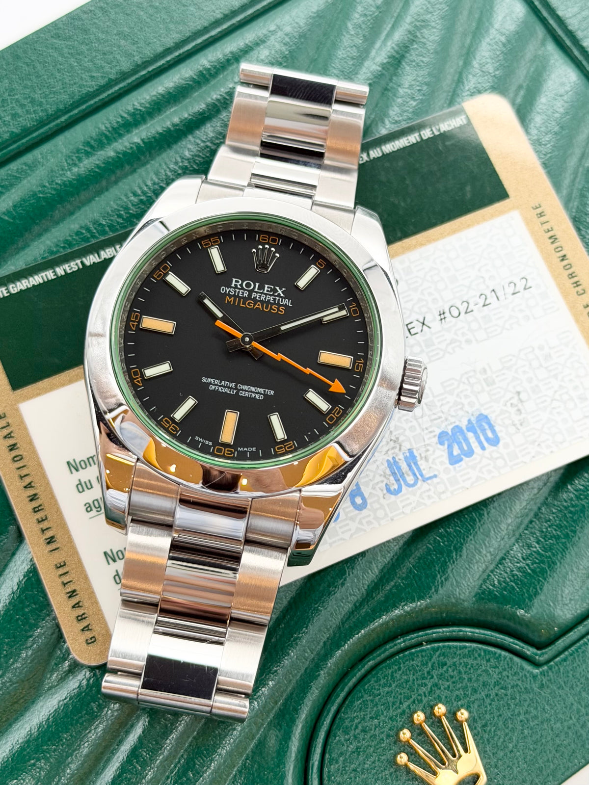 Rolex Milgauss 116400GV